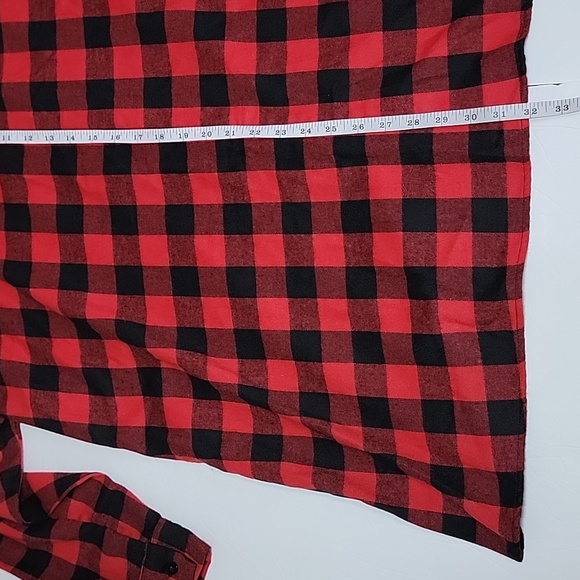 CUPCAKE COUTURE HYFVE  OVERSIZED FLANNEL TUNIC/SIZE M. - Picture 12 of 13